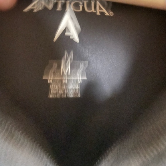 ANTIGUA OKLAHOMA STATE COWBOYS MENS BLACK GOLF LIGHT WEIGHT FLEECE JACKET Med - Picture 4 of 7